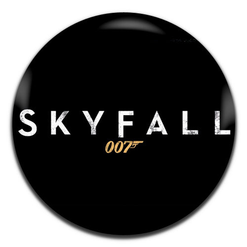 Skyfall James Bond Movie Spy Film 00's 25mm / 1 Inch D-pin Button Badge