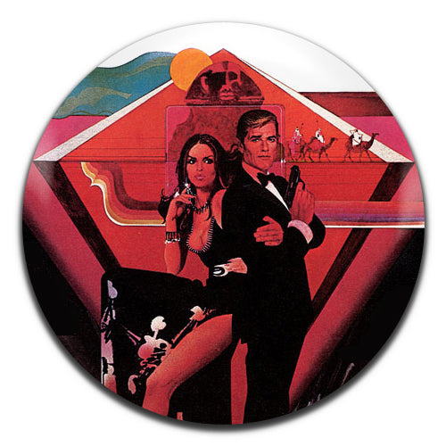 The Spy Who Loved Me James Bond Movie Spy Film 70's 25mm / 1 Inch D-pin Button Badge