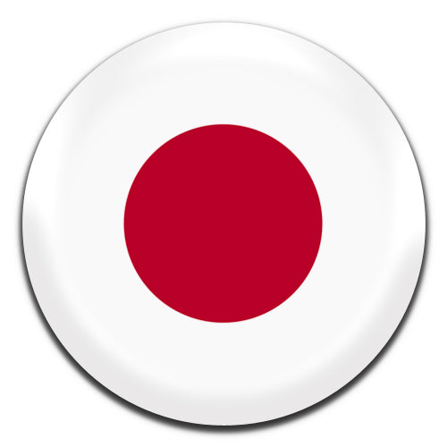 Japan Flag 25mm / 1 Inch D-pin Button Badge