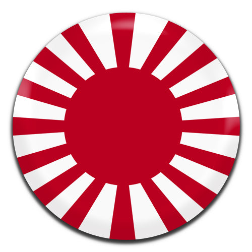 Japan Rising Sun Army Flag 25mm / 1 Inch D-pin Button Badge