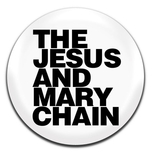 Jesus And Mary Chain White Rock Band Shoegaze Indie 80's 90's 25mm / 1 Inch D-pin Button Badge