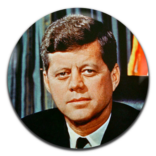 John F Kennedy President Politics 60's 25mm / 1 Inch D-pin Button Badge