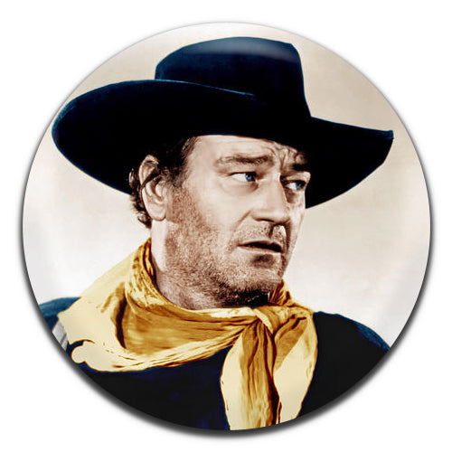 John Wayne Colour Classic Movie Film Actor Western 40's 50's 25mm / 1 Inch D-pin Button Badge