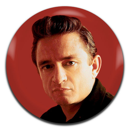 Johnny Cash Red Country Rock And Roll 50's 60's 25mm / 1 Inch D-pin Button Badge