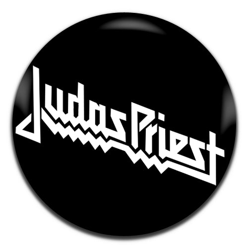 Judas Priest Black Heavy Metal Rock Band 70's 25mm / 1 Inch D-pin Button Badge