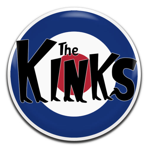 The Kinks Mod Rock Band 60's 25mm / 1 Inch D-pin Button Badge