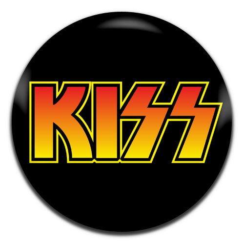 Kiss Heavy Rock Glam Metal Band 70's 80's 25mm / 1 Inch D-pin Button Badge