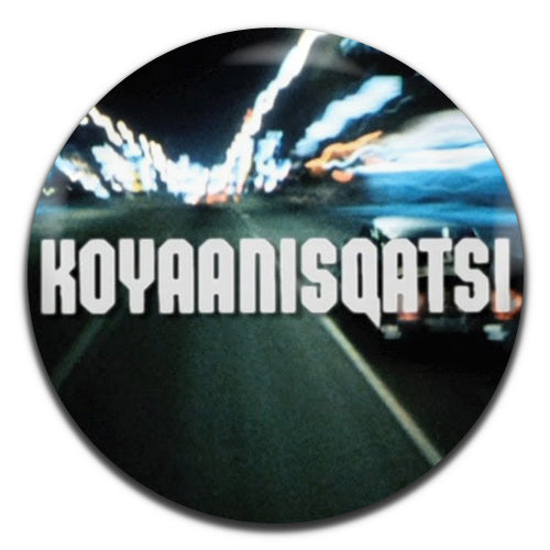 Koyaanisqatsi Blue Movie Film 80's 25mm / 1 Inch D-pin Button Badge