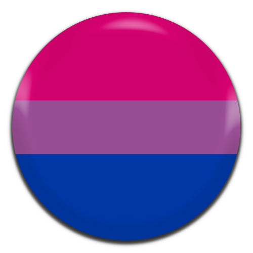 Bisexual Flag LGBTQ+ 25mm / 1 Inch D-pin Button Badge
