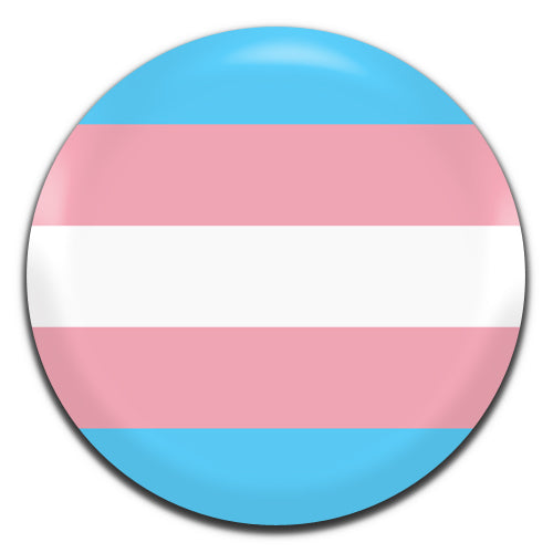 Transgender Flag LGBTQ+ 25mm / 1 Inch D-pin Button Badge