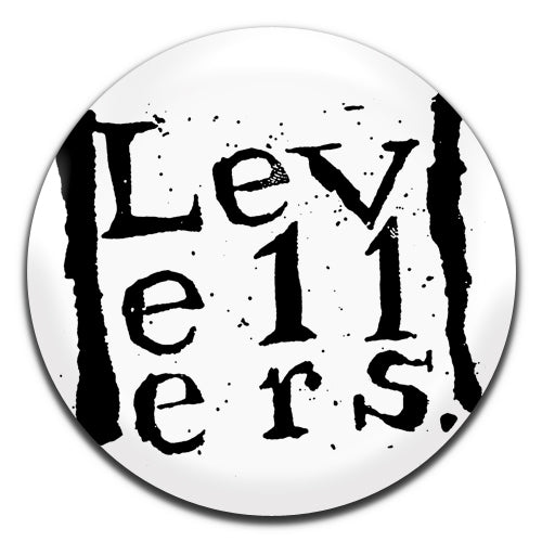 Levellers White Folk Rock Punk Band 80's 90's 25mm / 1 Inch D-pin Button Badge