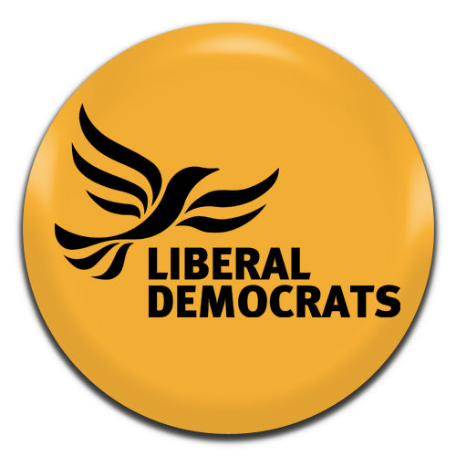 Liberal Democrats Yellow Politics Political Party Election 25mm / 1 Inch D-pin Button Badge