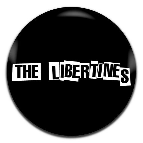 The Libertines Black Indie Rock Band 00's 25mm / 1 Inch D-pin Button Badge