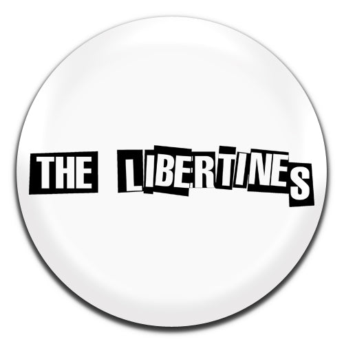 The Libertines White Indie Rock Band 00's 25mm / 1 Inch D-pin Button Badge