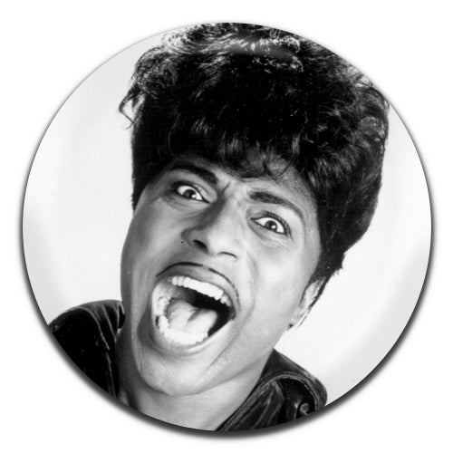 Little Richard Black & White Rock And Roll Soul 50's 60's 70's 25mm / 1 Inch D-pin Button Badge