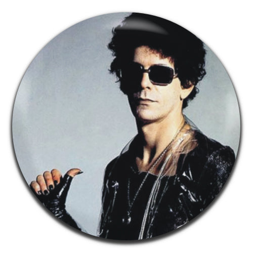 Lou Reed Colour Rock Glam Punk 70's 25mm / 1 Inch D-pin Button Badge