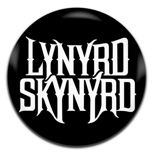 Lynyrd Skynyrd Black Blues Country Rock Band 60's 70's  25mm / 1 Inch D-pin Button Badge