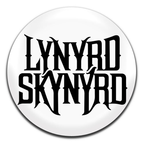 Lynyrd Skynyrd White Blues Country Rock Band 60's 70's  25mm / 1 Inch D-pin Button Badge