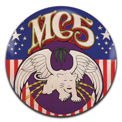 MC5 Garage Rock Psych Blues 60's 25mm / 1 Inch D-pin Button Badge