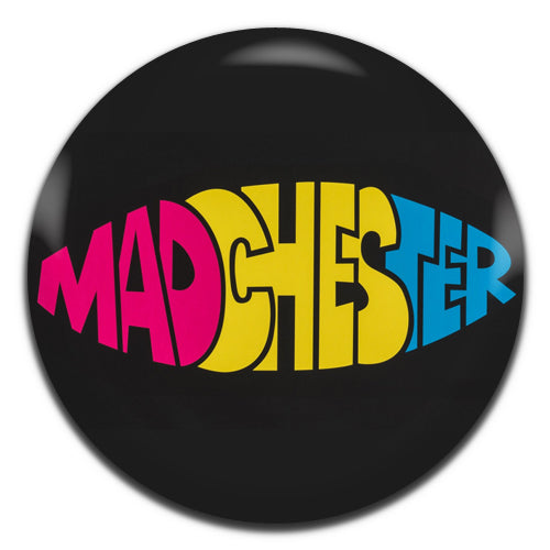 Madchester Acid House Rave 80's 90's 25mm / 1 Inch D-pin Button Badge