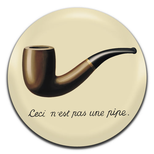 Rene Magritte Ceci n'est Pas Une Pipe Art Painting 25mm / 1 Inch D-pin Button Badge