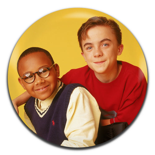 Malcolm In The Middle Malcom & Stevie TV 00's 25mm / 1 Inch D-pin Button Badge