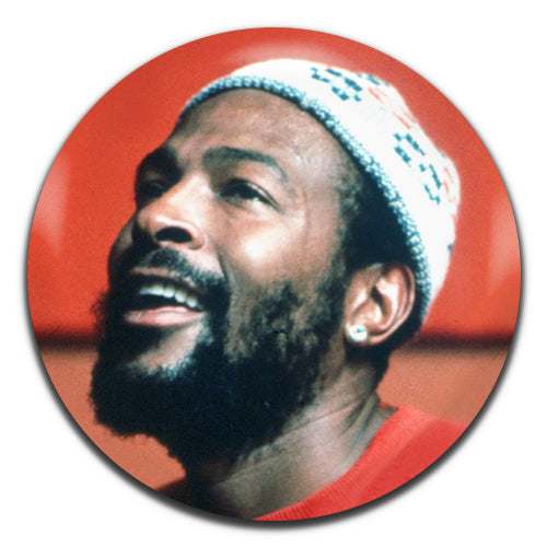 Marvin Gaye Soul Singer 60's 25mm / 1 Inch D-pin Button Badge