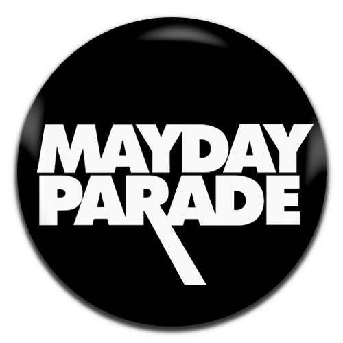 Mayday Parade Pop Rock Emo Alternative 00's Black 25mm / 1 Inch D-pin Button Badge