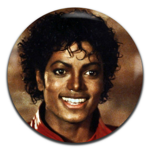 Michael Jackson Thriller Soul Pop Rock Singer 70's 80's 90's 25mm / 1 Inch D-pin Button Badge