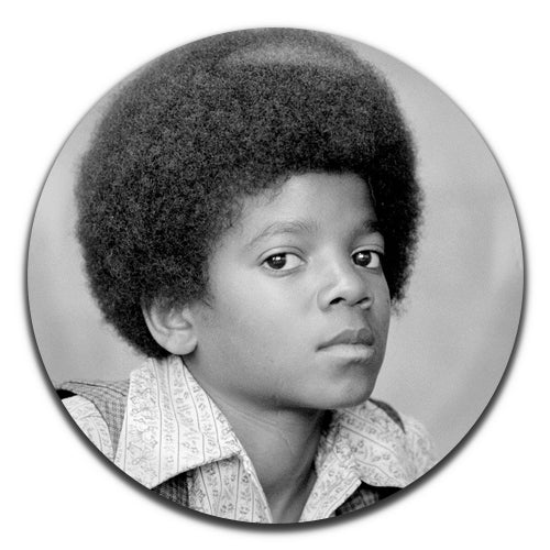 Michael Jackson Young Soul Pop Rock Singer 60's 25mm / 1 Inch D-pin Button Badge