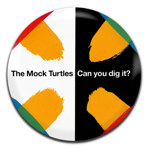 Mock Turtles Indie Britpop 90's 25mm / 1 Inch D-pin Button Badge