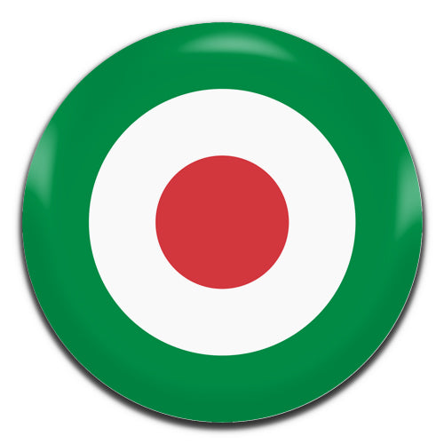 Mod Target Green 25mm / 1 Inch D-pin Button Badge