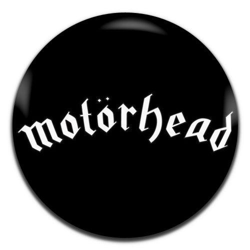 Motorhead Heavy Metal Rock 70's Black 25mm / 1 Inch D-pin Button Badge