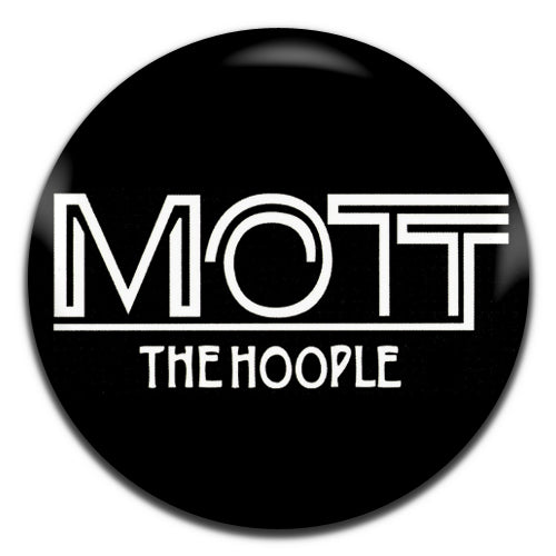 Mott The Hoople Glam Rock 70's Black 25mm / 1 Inch D-pin Button Badge