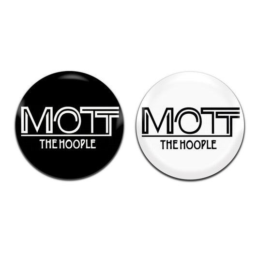 Mott The Hoople Glam Rock 70's 25mm / 1 Inch D-Pin Button Badges (2x Set)