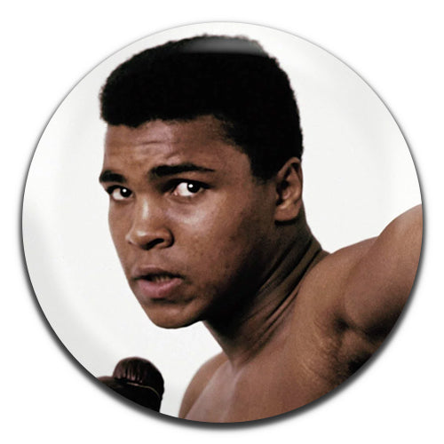 Muhammad Ali Boxing Sports 60's Colour 25mm / 1 Inch D-pin Button Badge