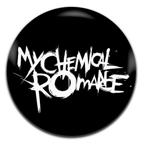 My Chemical Romance Alternative Rock Emo 00's Black 25mm / 1 Inch D-pin Button Badge