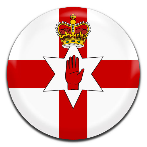 Northern Ireland Flag 25mm / 1 Inch D-pin Button Badge