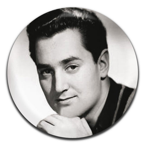 Neil Sedaka Rock Pop Singer 60's 70's Black & White 25mm / 1 Inch D-pin Button Badge