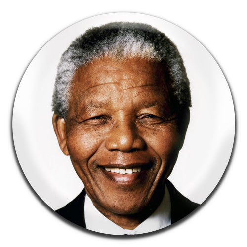 Nelson Mandela Civil Rights Politics 25mm / 1 Inch D-pin Button Badge