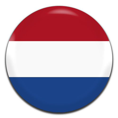 Netherlands Flag 25mm / 1 Inch D-pin Button Badge