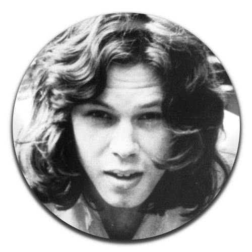 Nick Drake Folk Rock Singer 60's 70's Black & White 25mm / 1 Inch D-pin Button Badge