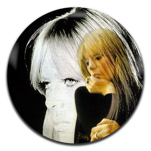 Nico Chelsea Girl Rock Folk 60's 25mm / 1 Inch D-pin Button Badge