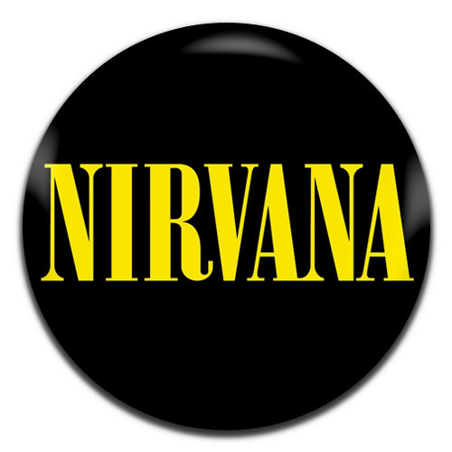 Nirvana Alternative Rock Grunge 90's Black 25mm / 1 Inch D-pin Button Badge