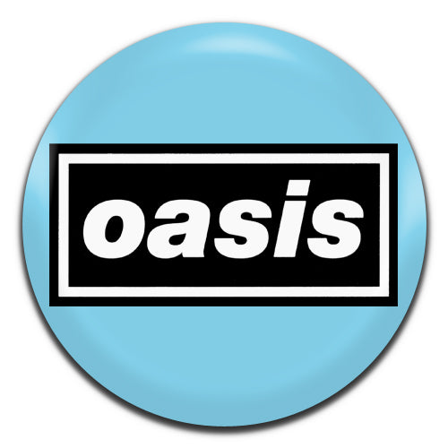 Oasis Indie Rock Brit Pop 90's 00's 25mm / 1 Inch D-pin Button Badge