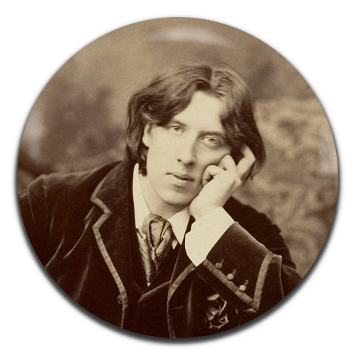 Oscar Wilde Writer Author Poet 25mm / 1 Inch D-pin Button Badge