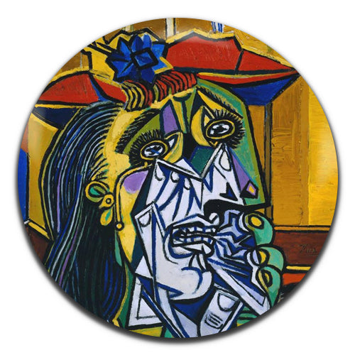 Pablo Picasso The Weeping Woman Art Painting 25mm / 1 Inch D-pin Button Badge