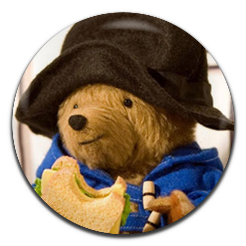 Paddington Bear Retro Kits Children's TV 25mm / 1 Inch D-pin Button Badge