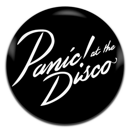 Panic At The Disco Pop Rock Alternative Emo 00's Black 25mm / 1 Inch D-pin Button Badge