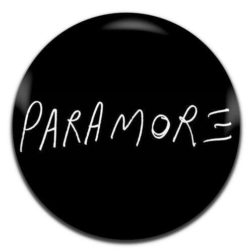 Paramore Pop Rock Alternative Emo 00's Black 25mm / 1 Inch D-pin Button Badge